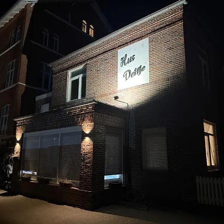 Haus Deitje Hotel Borkum Exterior photo